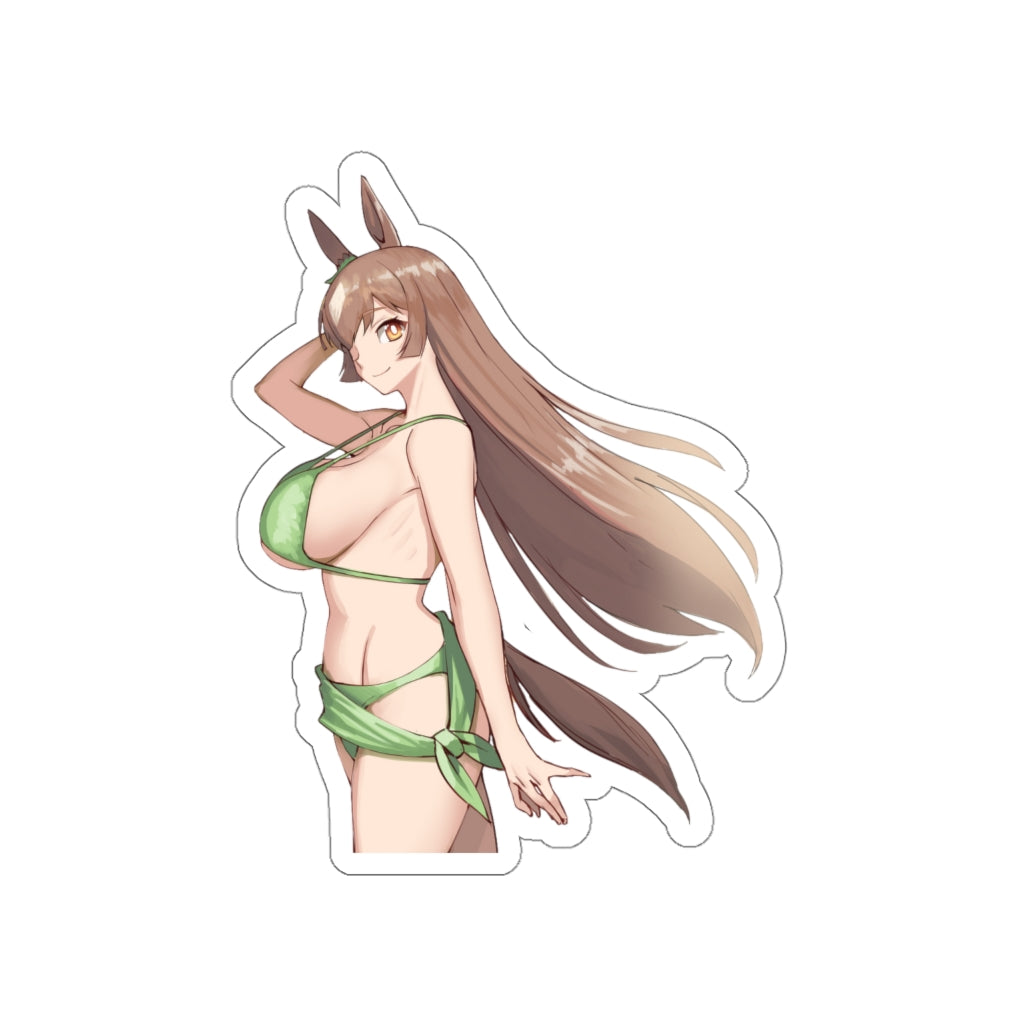 Sexy Satono Diamond Bikini Uma Musume Ecchi Vinyl Decal Waterproof Sticker - Ecchi Vinyl Decal