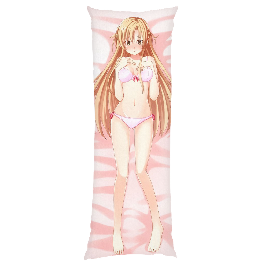 Anime Body Pillow - Sword Art Online Ecchi Dakimakura - Asuna Body Pillow Cover - Waifu Pillow
