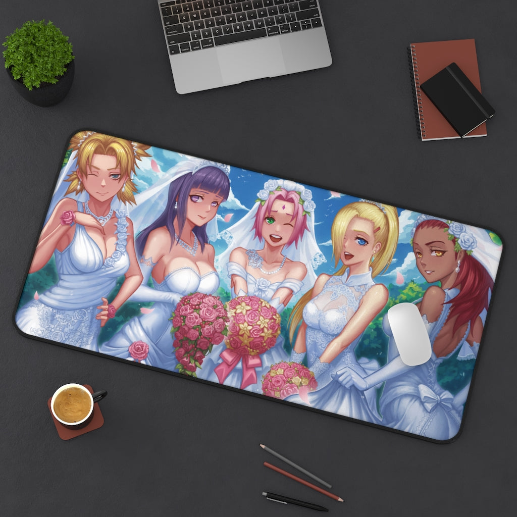 Naruto Brides Waifus Mousepad - Gaming Playmat