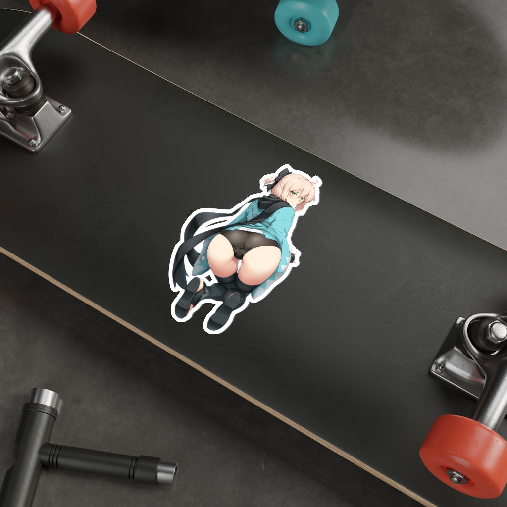 FGO Okita SoujiCute Butt Waterproof Sticker - Ecchi Vinyl Decal