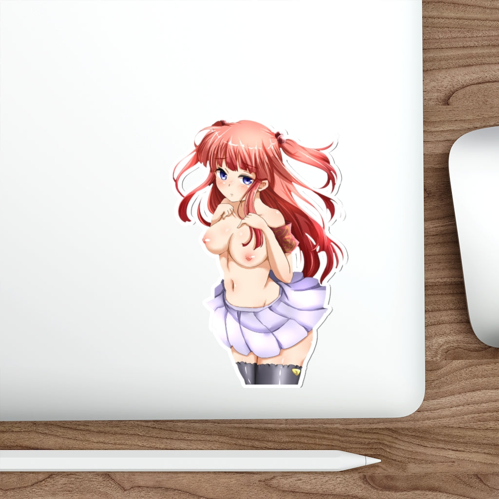 Topless Ushiromiya Ange Umineko When They Cry Waterproof Sticker - Ecchi Vinyl Decal