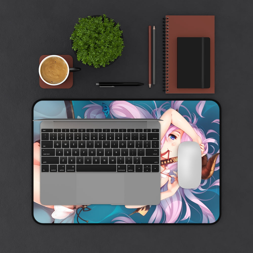 Sexy Narmaya Granblue Fantasy Desk Mat - Non Slip Gaming Mousepad