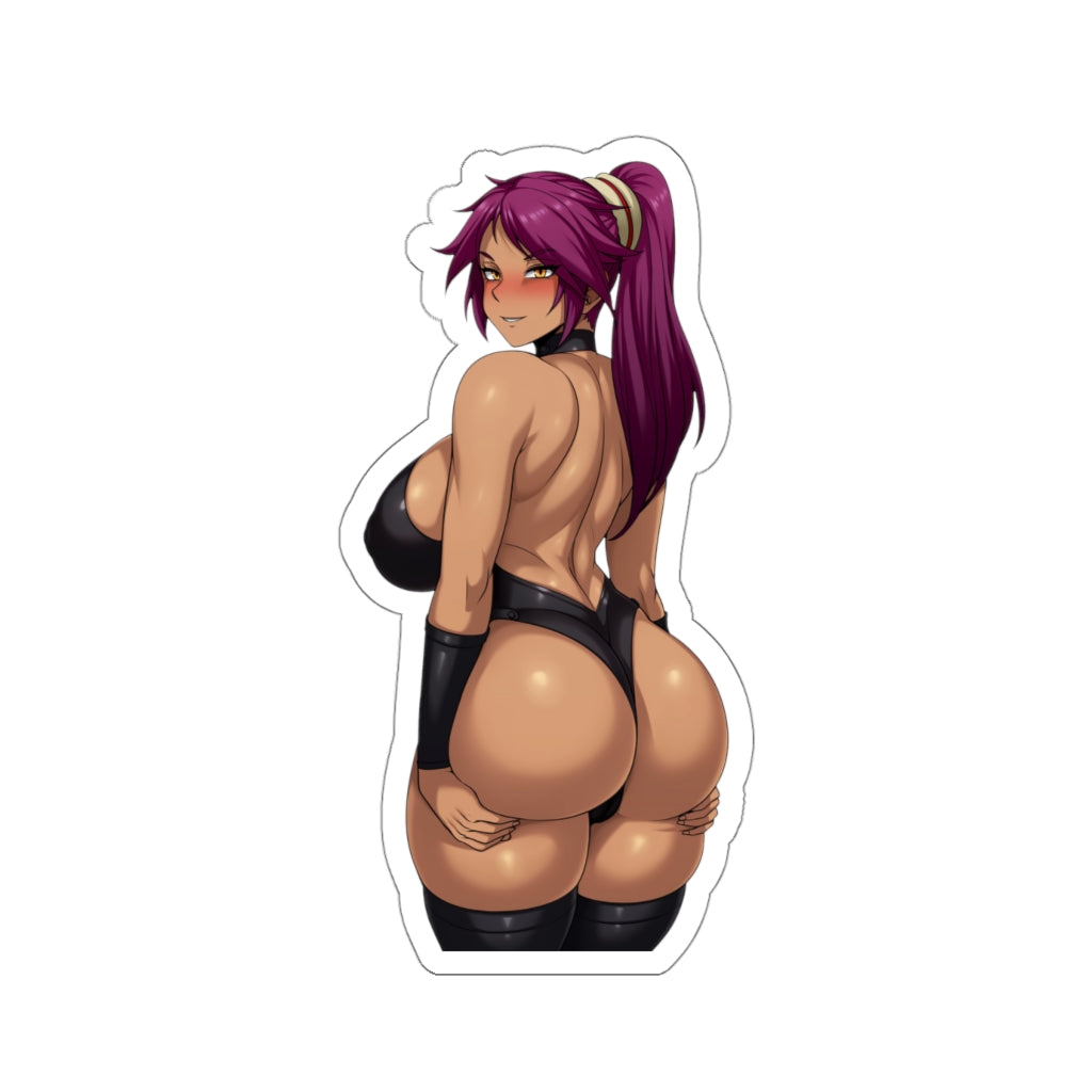 Thick Butt Shihouin Yoruichi Bleach Waterproof Sticker - Ecchi Vinyl Decal