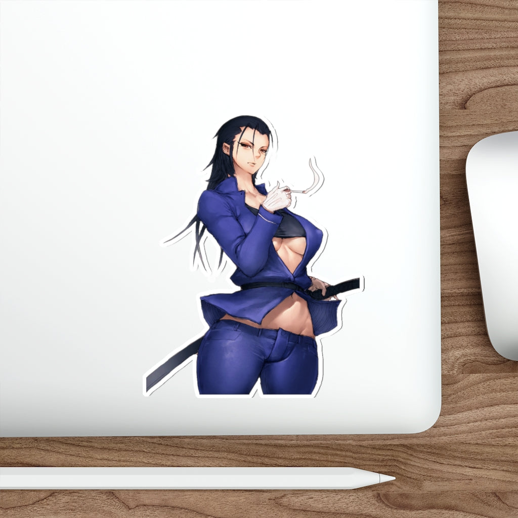 Sexy Female Hajime Rurouni Kenshin Waterproof Sticker - Ecchi Vinyl Decal