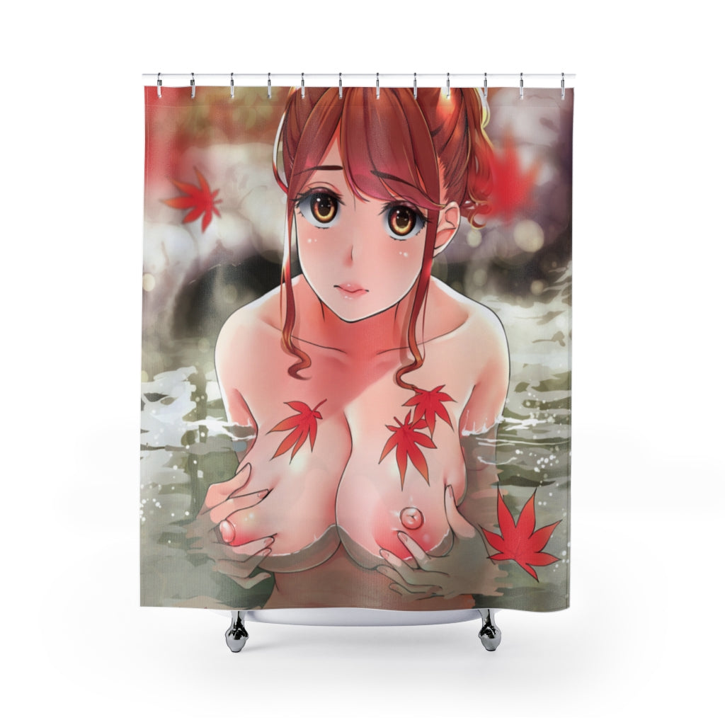 Sexy Shower Curtain - Hentaii Boobs Bathroom Decor