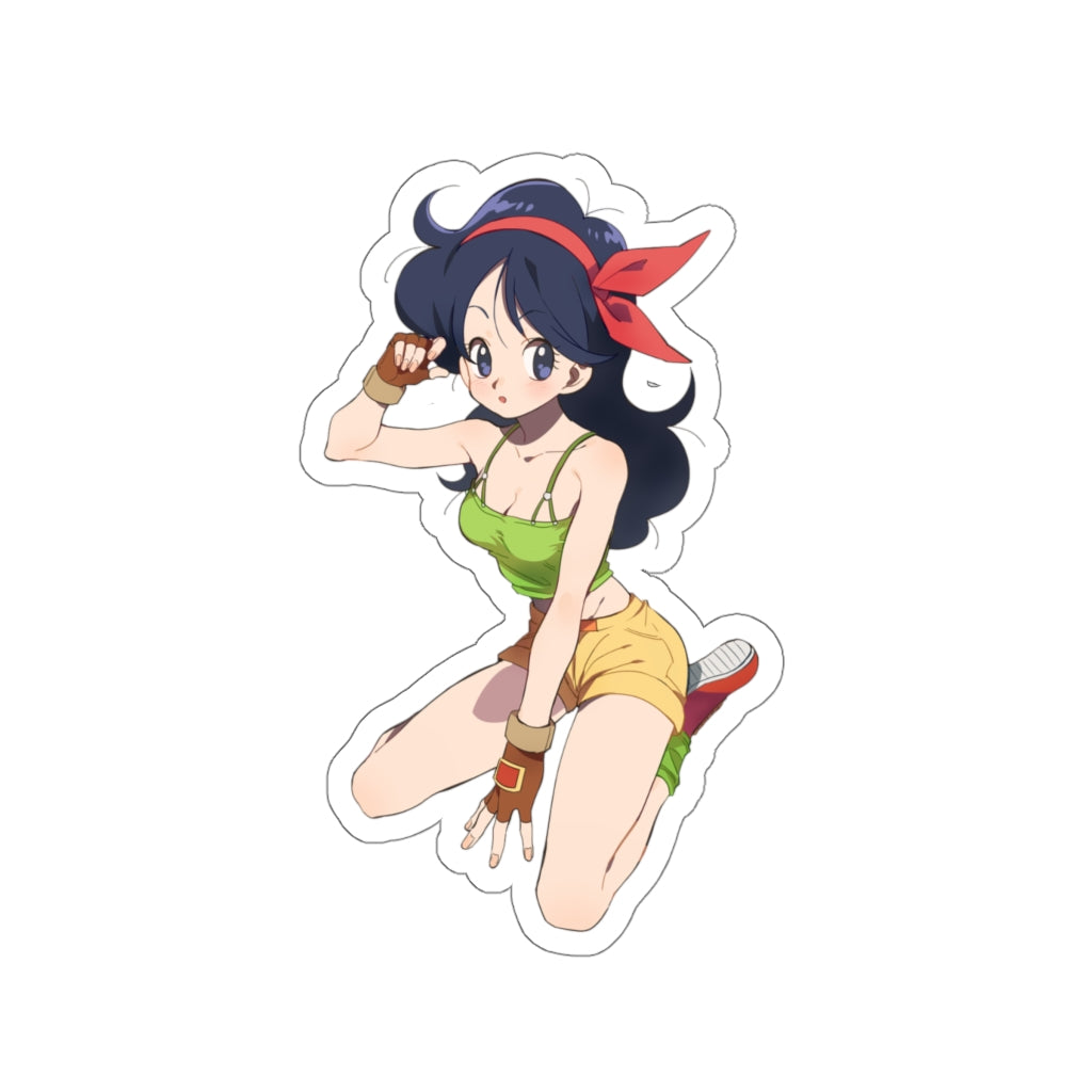 Dragon Ball Waterproof Sticker - Brunette Lunch Ecchi Vinyl Anime Decal