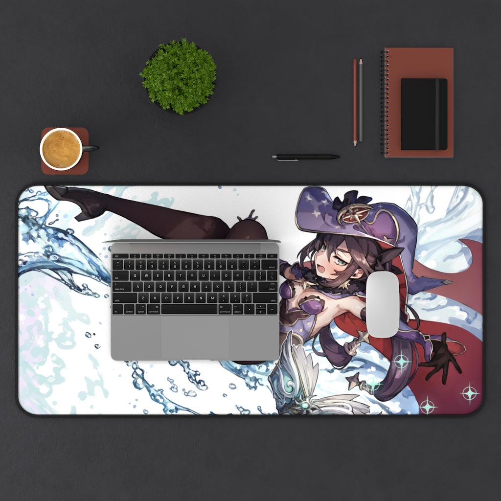 Mona Genshin Impact Water Spell Casting Mousepad - Gaming Playmat