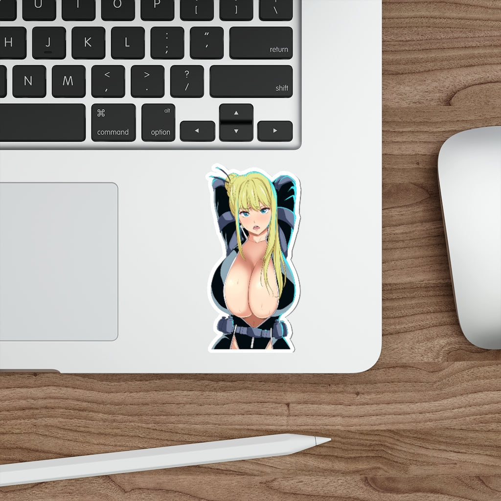 Ninja Slayer Nancy Lee Big Tits Waterproof Sticker - Ecchi Vinyl Decal