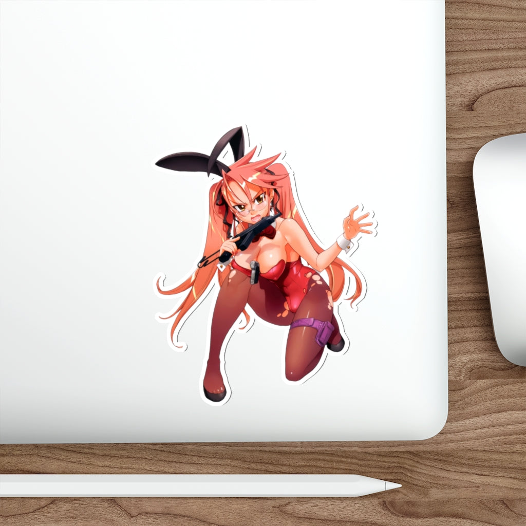 Highschool of the Dead Saya Takagi Sexy Bunny Girl Waifu Waterproof Sticker - Ecchi Vinyl Decal