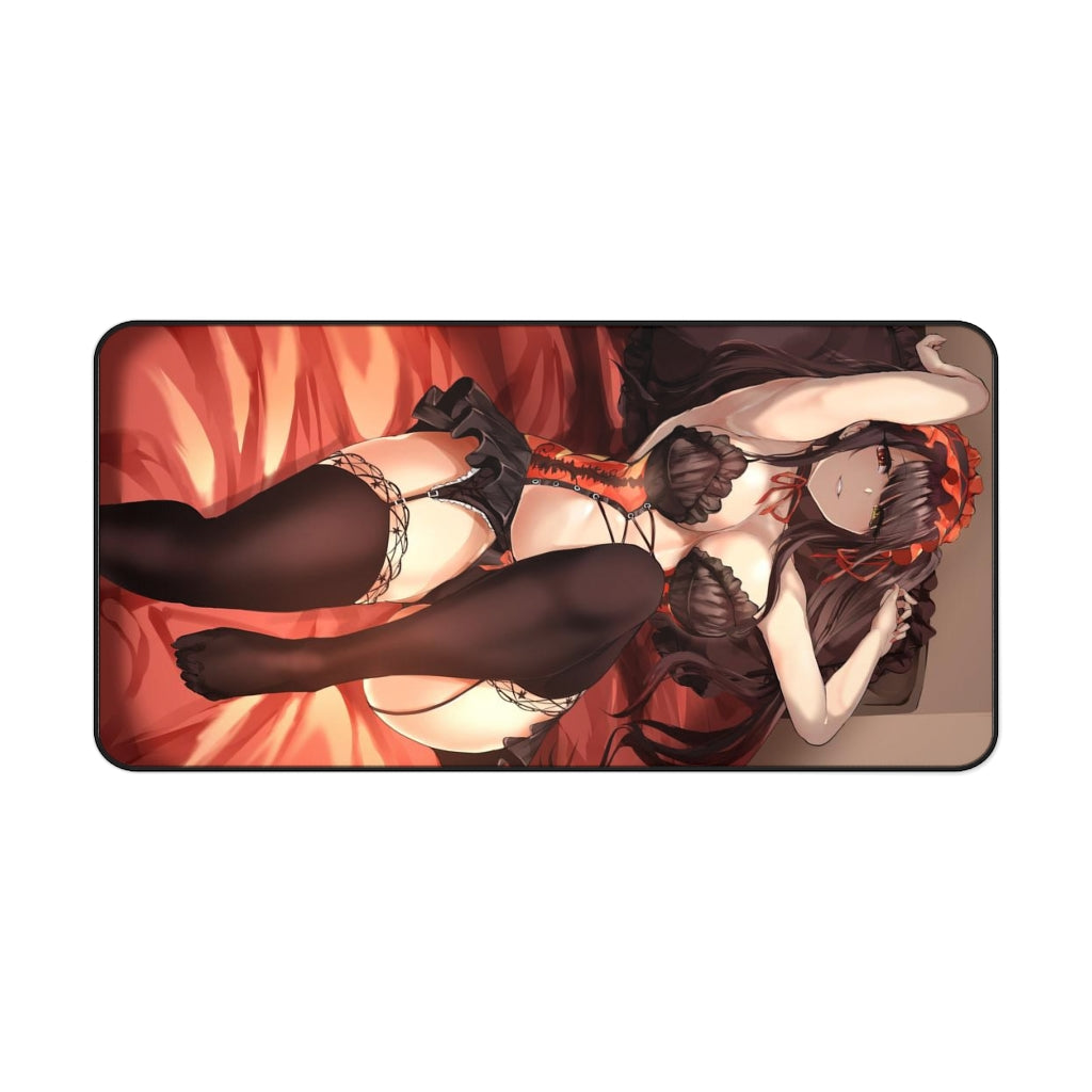 Date A Live Sexy Mousepad - Lingerie Kurumi Tokisaki Anime Desk Mat - Ecchi Playmat