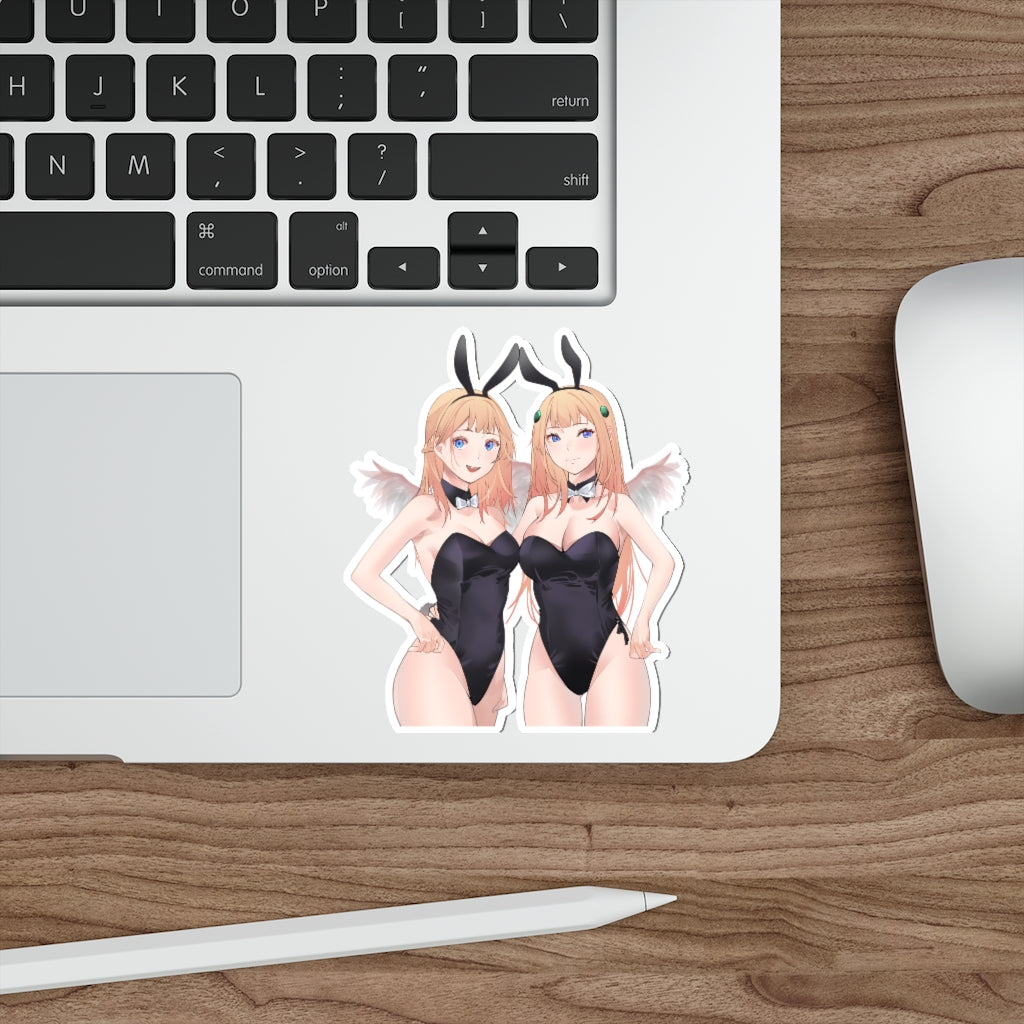 Lost Ark Nineveh and Beatrice Bunny Girls Waterproof Sticker - Ecchi Vinyl Decal