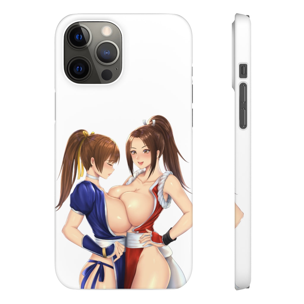 Oppai Anime Phone Case - Kawaii Aesthetic Snap Case - iPhone 13