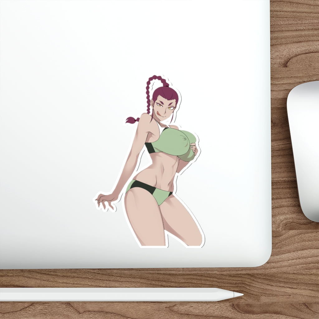 Big Tits Bikini Kuroda Miki Devilman Waterproof Sticker - Ecchi Vinyl Decal