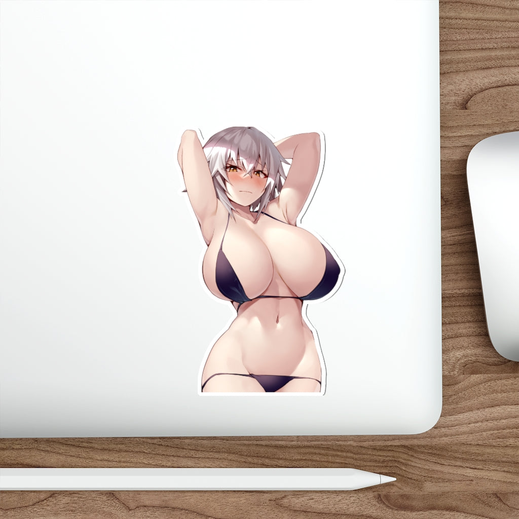 Huge Bikini Tits Jeanne d'Arc Fate Grand Order Waterproof Sticker - Ecchi Vinyl Decal