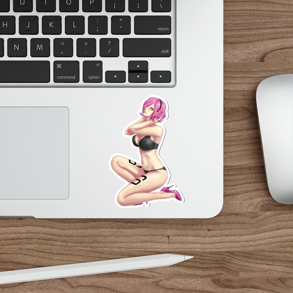 Vinsmoke Reiju One Piece Sexy Lingerie Waterproof Sticker - Ecchi Vinyl Decal