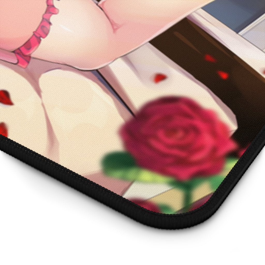 Dragon Quest Sexy Mousepad - Hot Night Lingerie Deborah Gaming Desk Mat - Ecchi Playmat