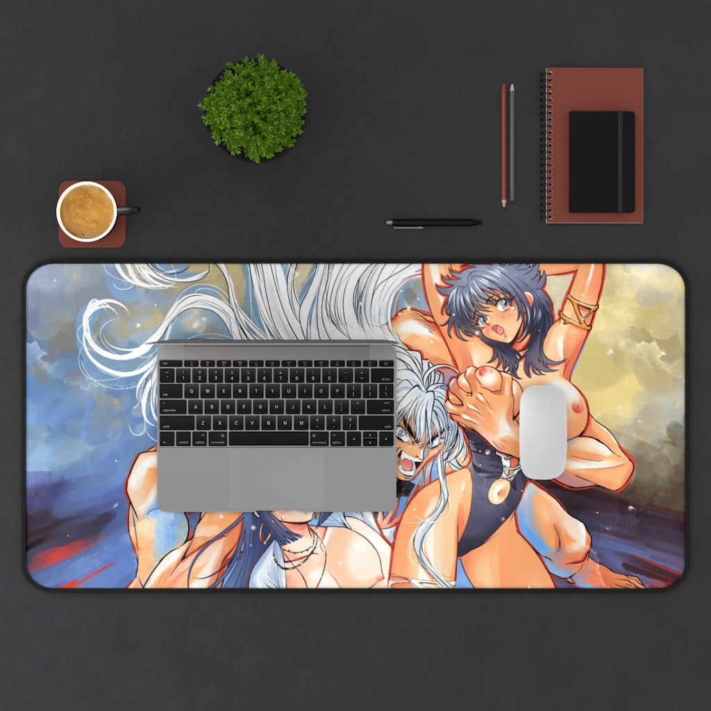 Bastard Dark Schneider Kai Harn And Sheila Tel Metallicana Nude Boobs Desk Mat - Ecchi Mousepad - Adult Playmat