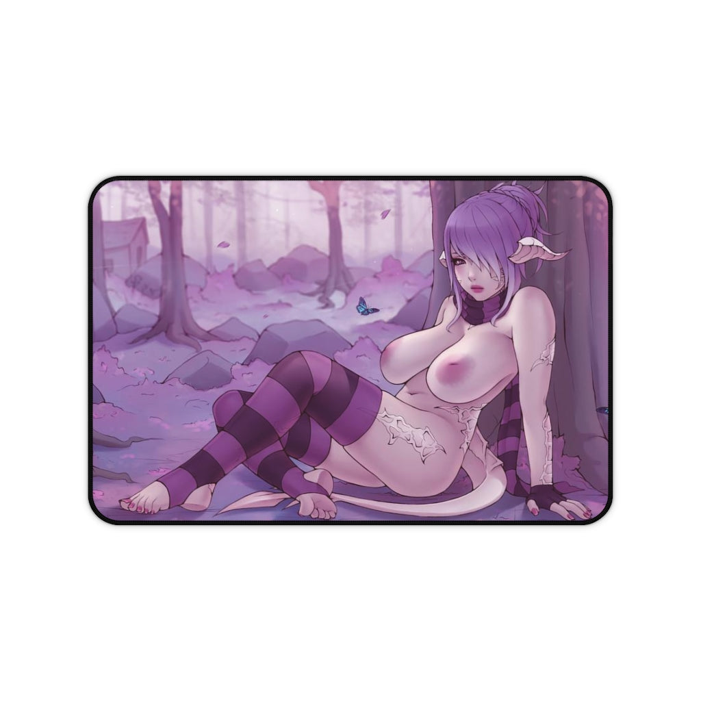 Thick Nude Avatar Final Fantasy 14 Desk Mat - Non Slip Mousepad