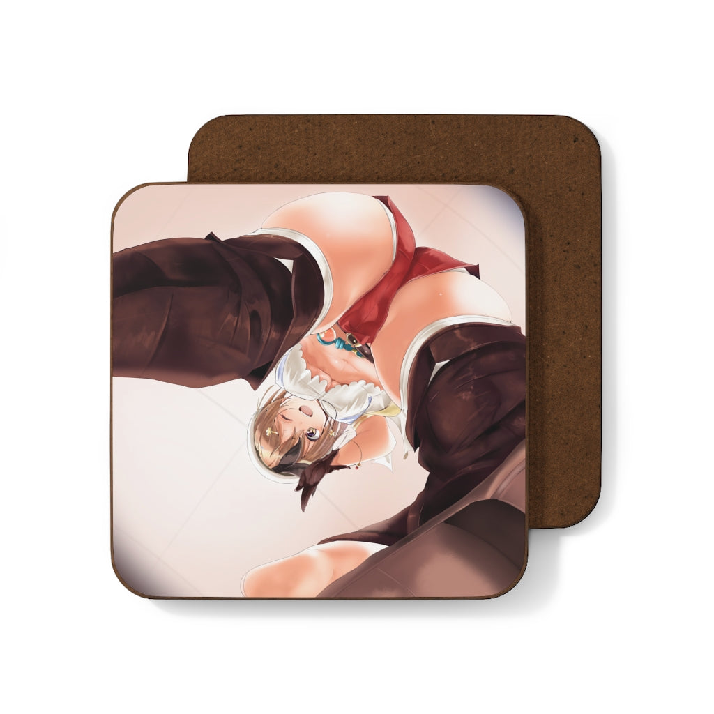 Atelier Ryza Sexy Coaster - Hardboard Back Coaster - Reisalin Stout Naughty Gift Active