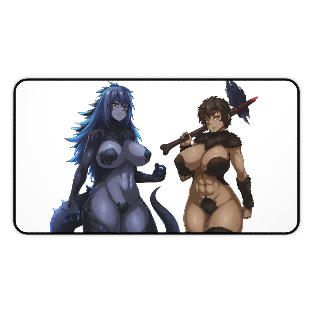 Godzilla Vs Kong Sexy Mousepad - Big Tits Anthro Monster XXL Desk Mat - Ecchi Desk Pad