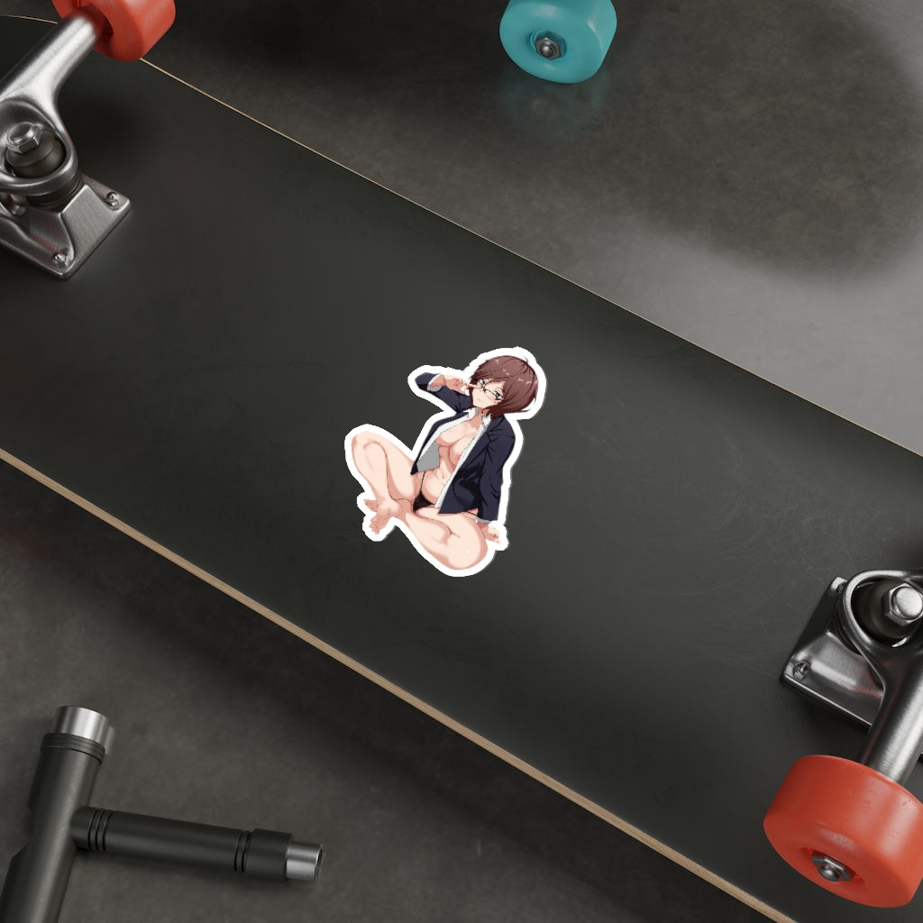 Sexy Owari Hajime Dagashi Kashi Waterproof Sticker - Ecchi Vinyl Decal