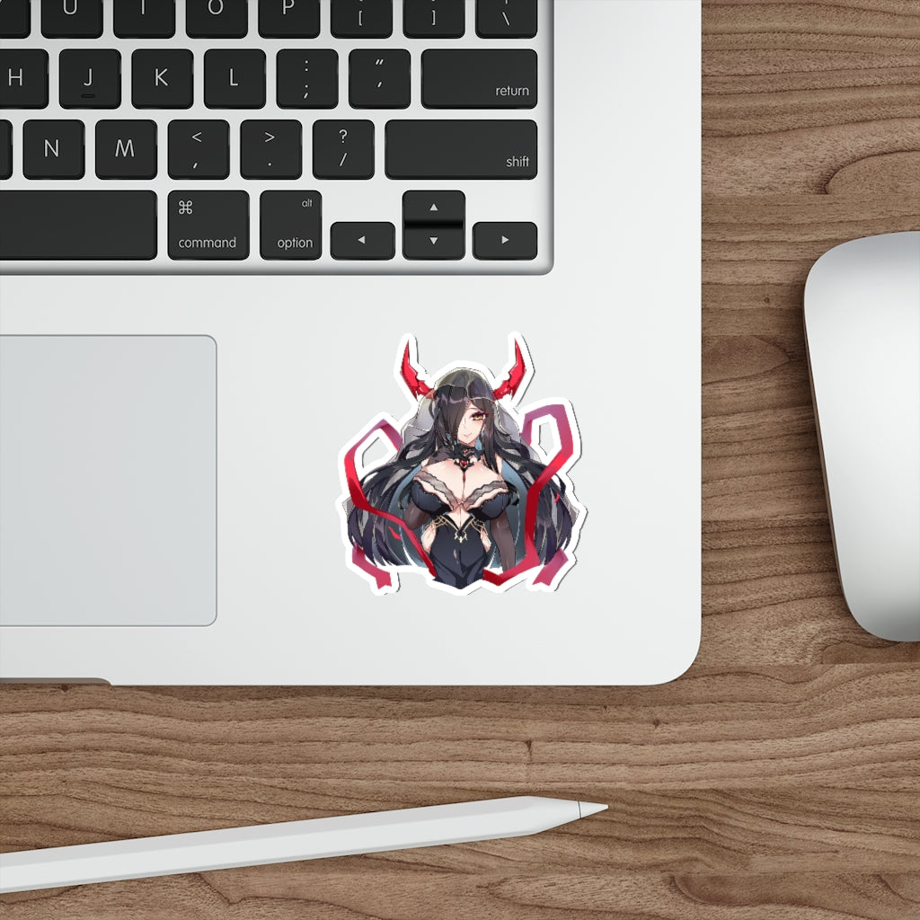 Azur Lane Sexy Boobs Friedrich der grosse Waterproof Sticker - Ecchi Vinyl Decal