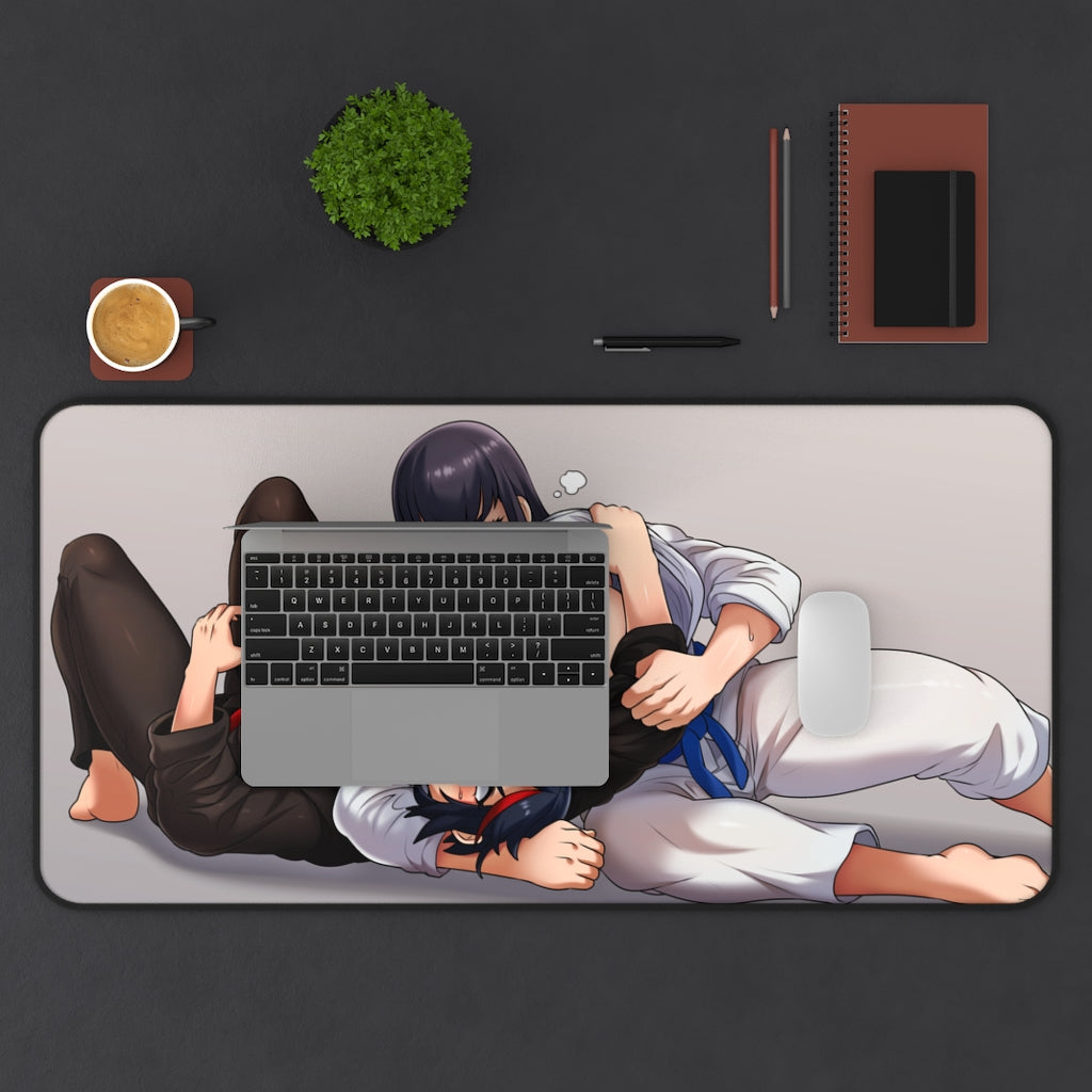 Kill La Kill Sexy Mousepad - Karate Big Tits Large XXL Desk Mat - Ecchi Anime Desk Pad