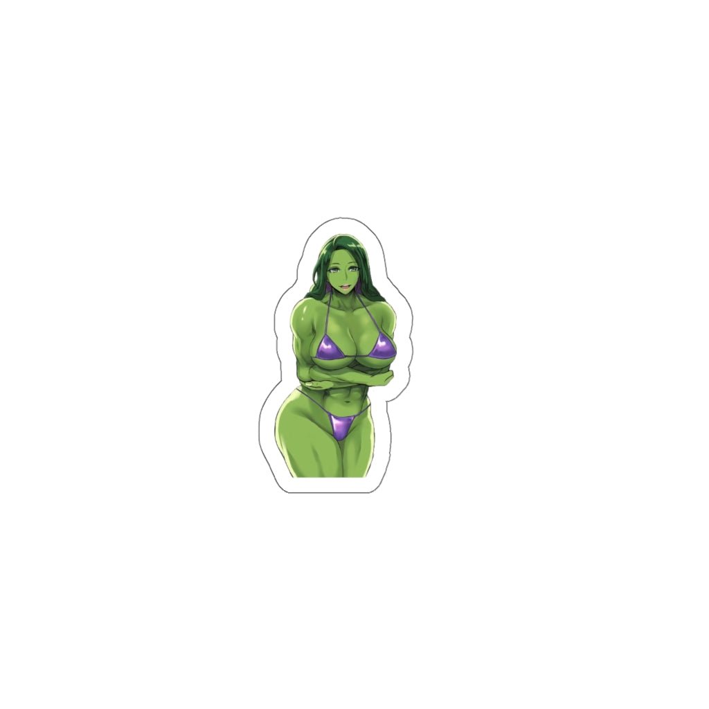 Bikini She Hulk Waterproof Sticker - Ecchi Vinyl Decal