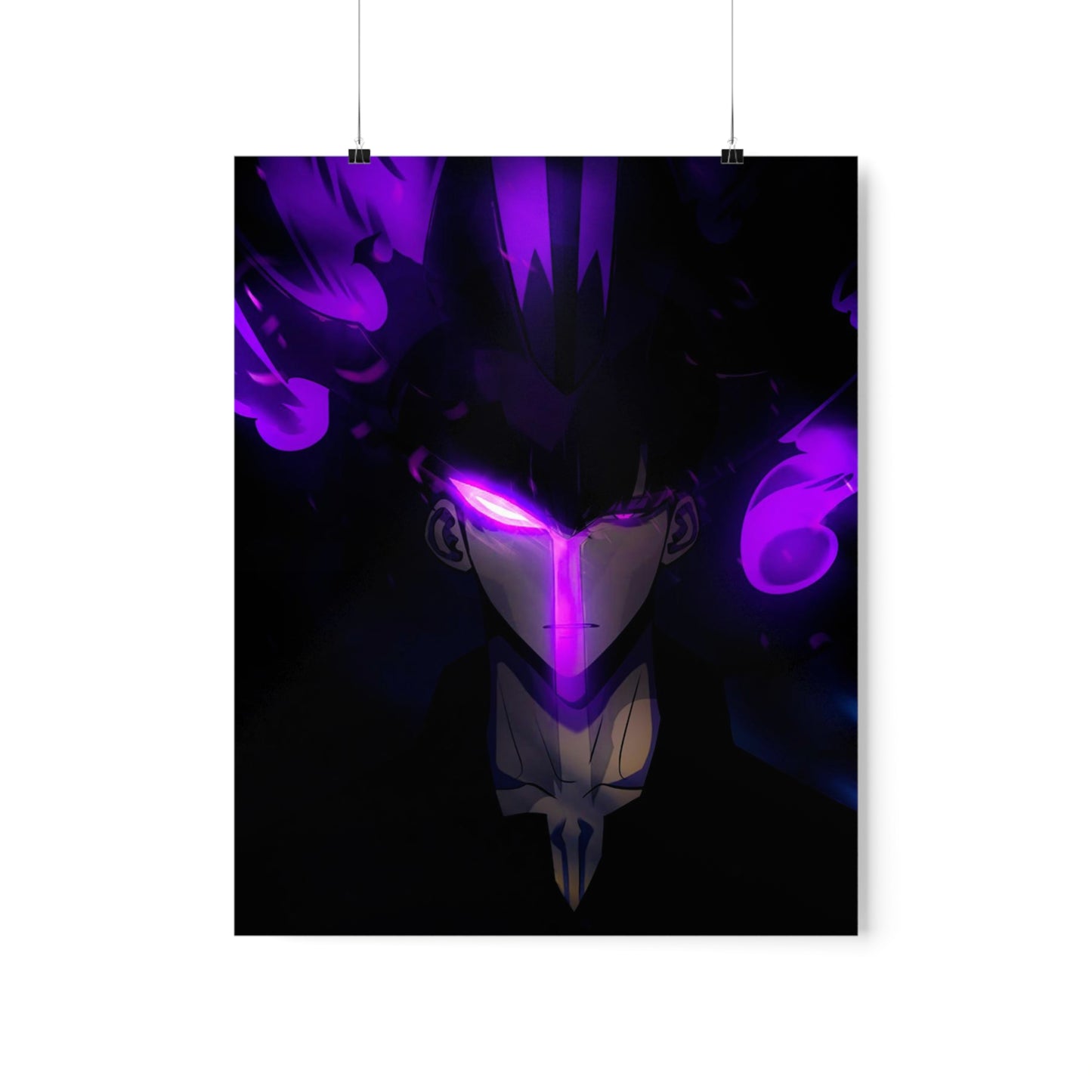 Solo Leveling Poster - Premium Matte Vertical Poster - Shadow Monarch Anime Wall Art Decor