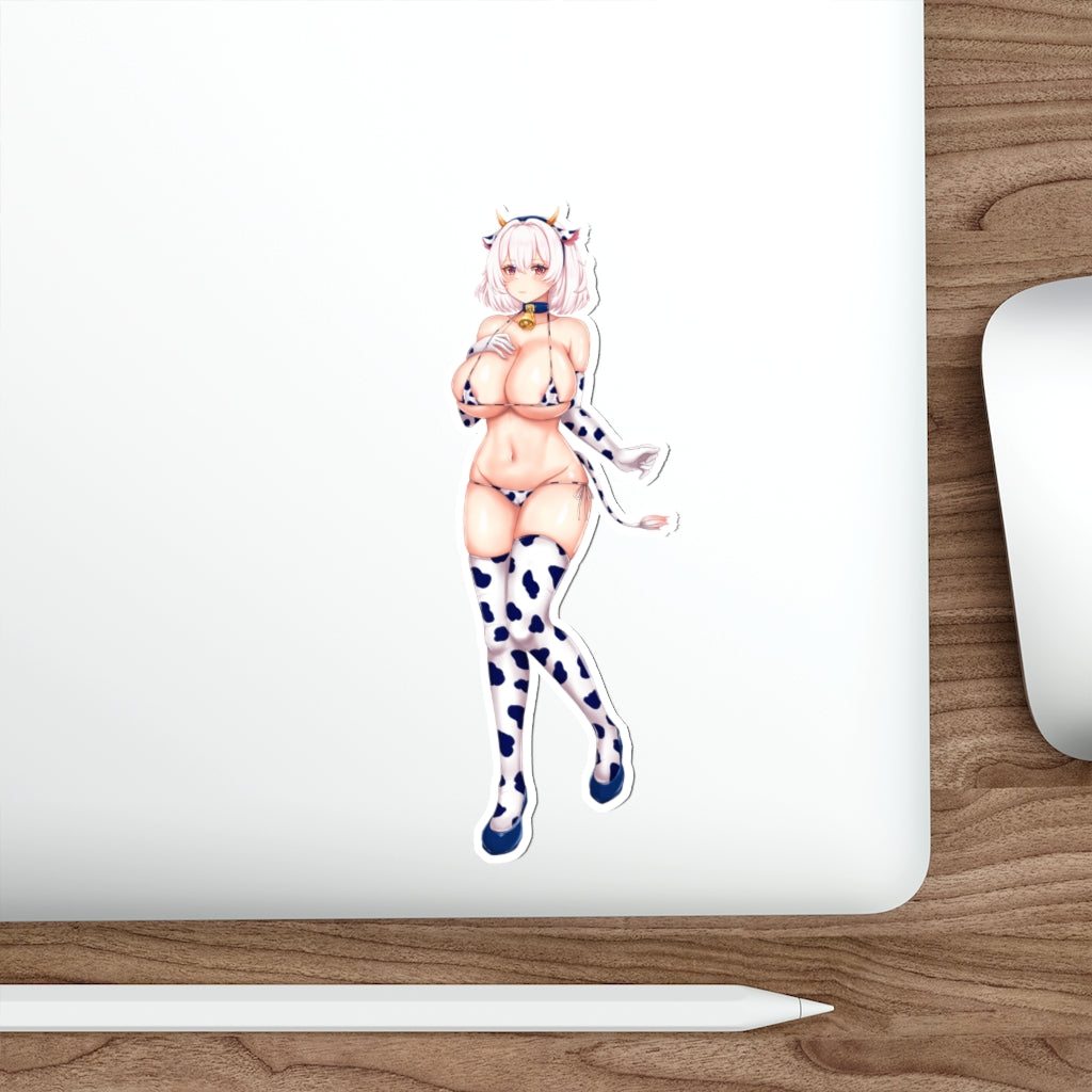 Azur Lane Sirius Cow Girl Waterproof Sticker - Ecchi Vinyl Decal