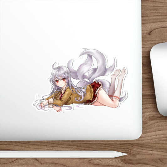 Autocollant imperméable Kitsune Eun Elsword - Décalcomanie en vinyle Ecchi