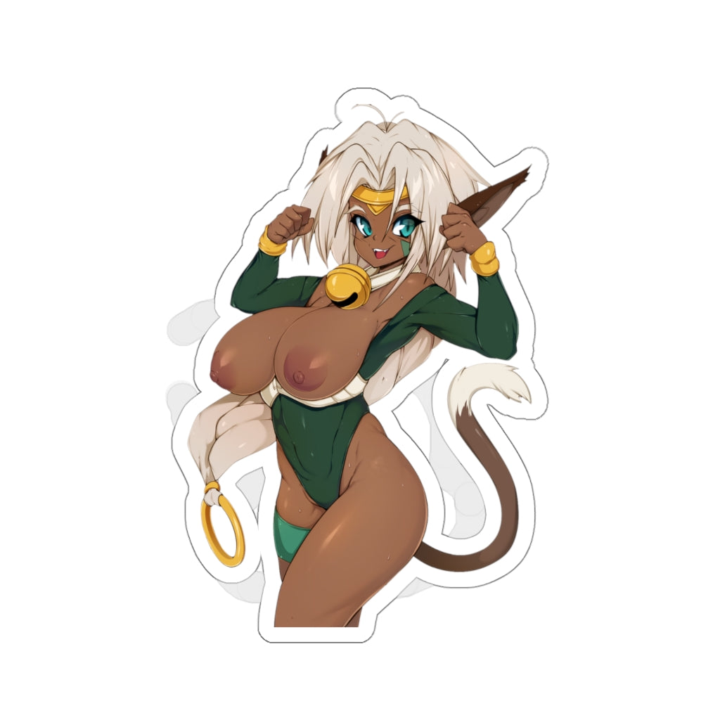 Topless Aisha Clanclan Outlaw Star Waterproof Sticker - Ecchi Vinyl Decal