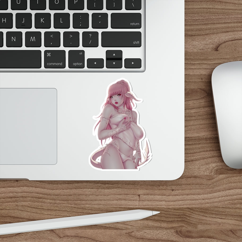 Sexy Lingerie Avatar Final Fantasy 14 Waterproof Sticker - Ecchi Vinyl Decal