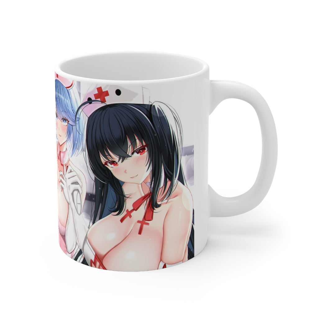 Azur Lane Sexy Nurses Mug 11oz