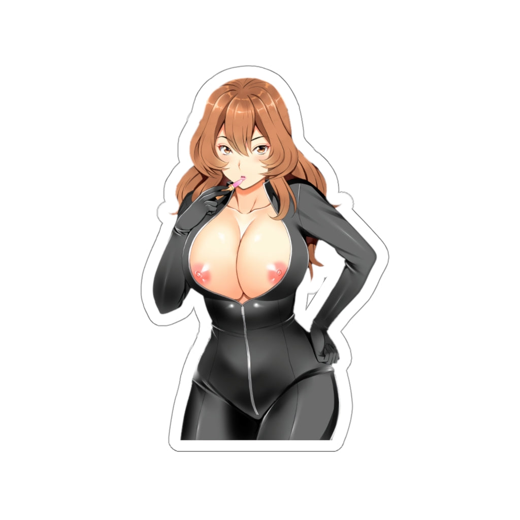 Sexy Nipples Bodysuit Fujiko Mine Lupin the Third Waterproof Sticker - Ecchi Vinyl Decal