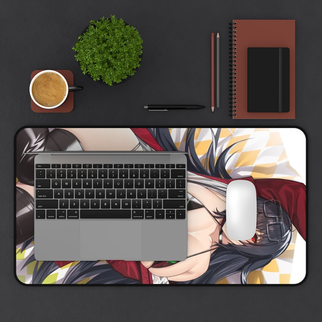 Azur Lane Mousepad - Taihou Large Desk Mat - Ecchi Mouse Pad - MTG Playmat