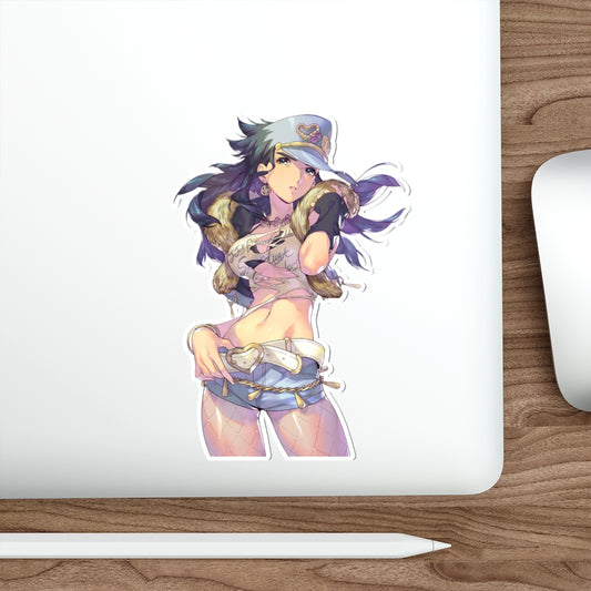 Sexy JoJo Female Jotaro Kujo Waterproof Sticker - Ecchi Vinyl Decal