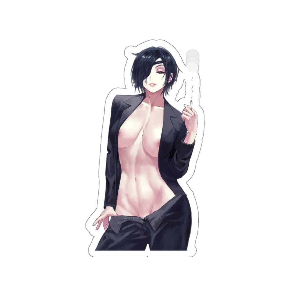 Sexy Himeno Chainsaw Man Waterproof Sticker - Ecchi Vinyl Decal