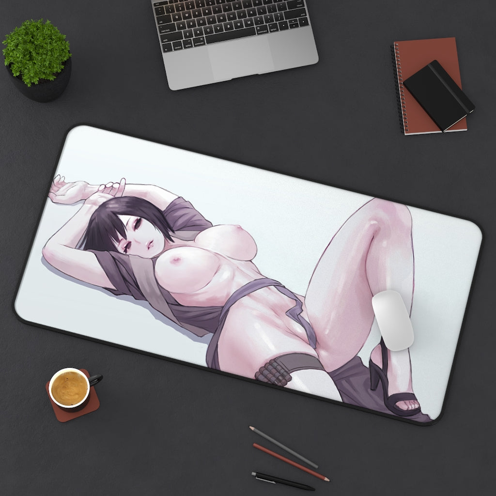 Naruto Sexy Nude Boobs Shizune Desk Mat - Non Slip Mousepad