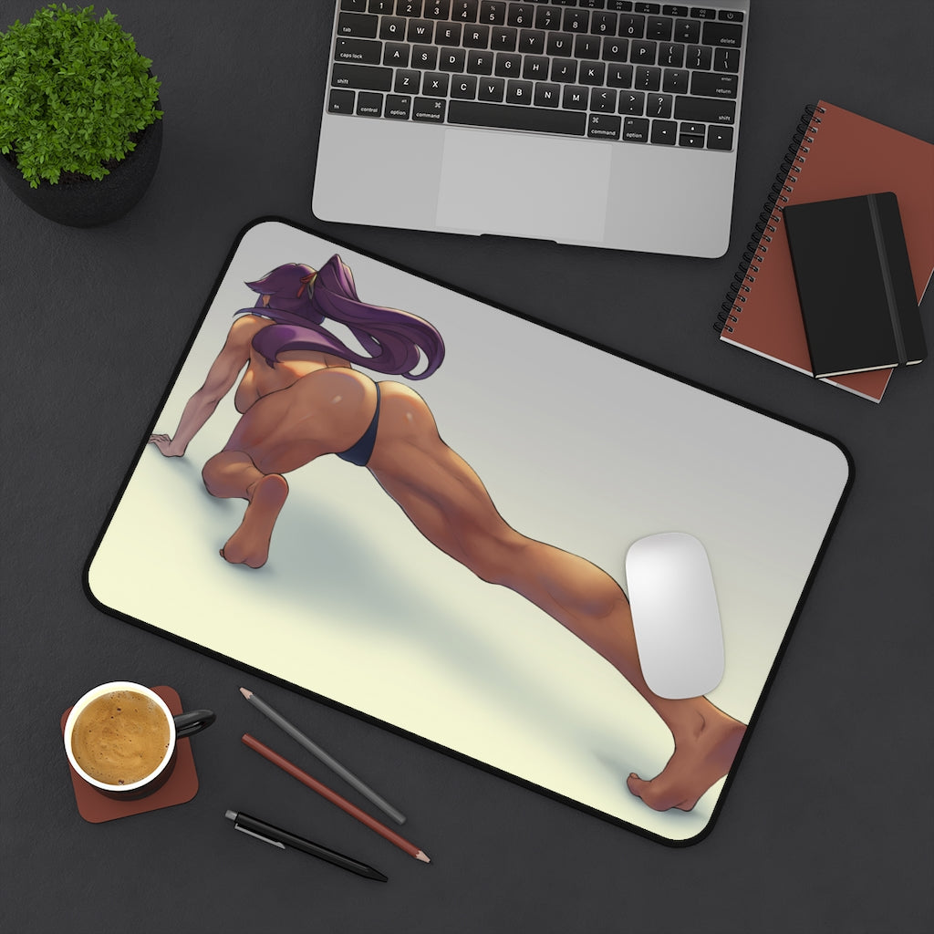 Sexy Ass Shihouin Yoruichi Bleach Mousepad - Gaming Playmat