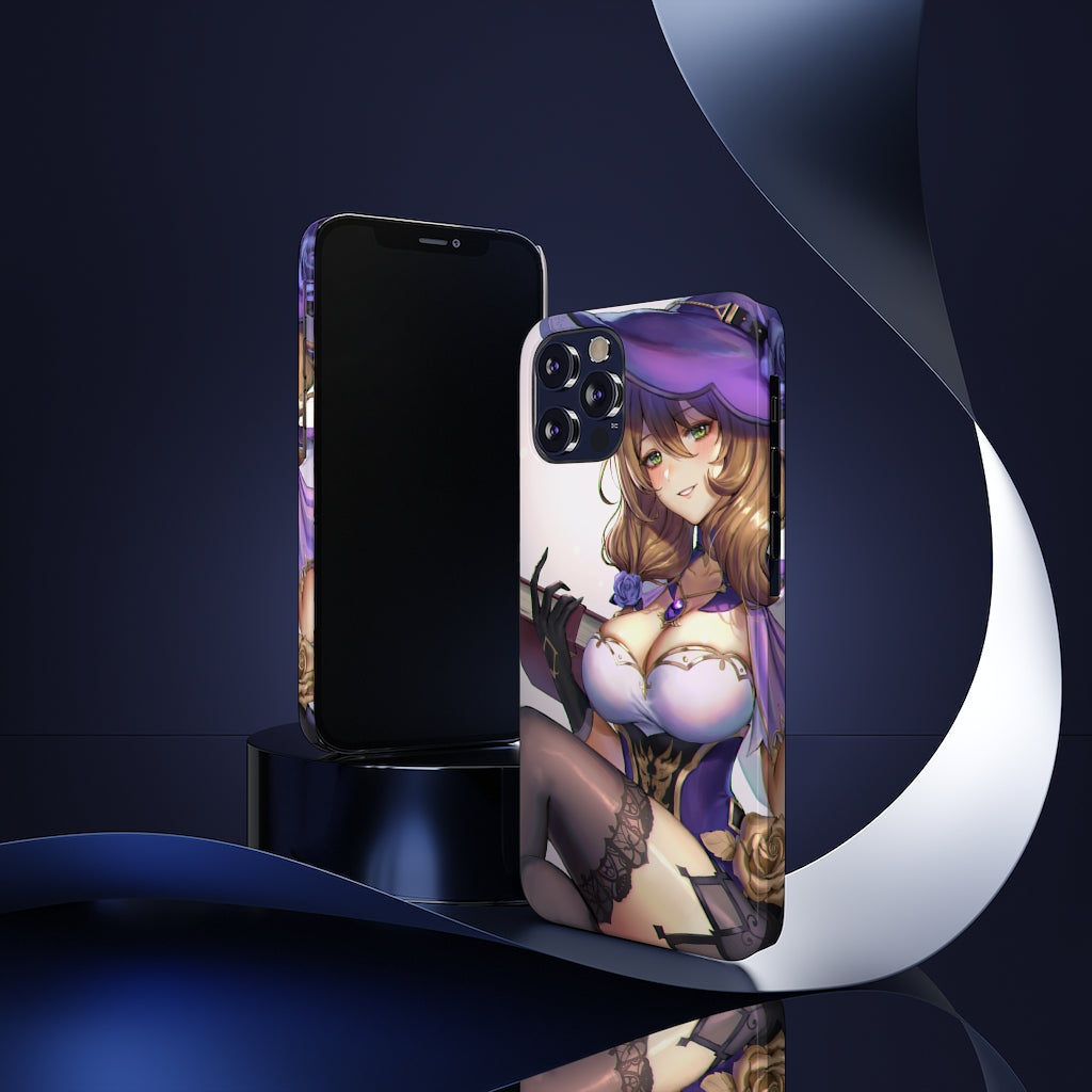 Genshin Impact Lisa Phone Case - iPhone 13 Case - iPhone 12 Case - Anime Phone Case