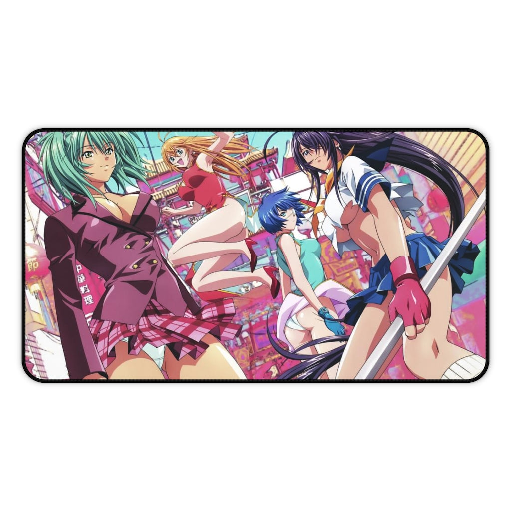 Ikkitousen Sexy Mousepad - Hot Anime Girls Desk Mat - Ecchi Playmat