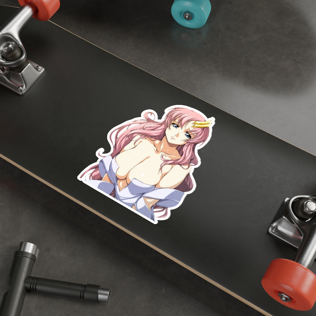 Sexy Lacus Clyne Gundam Waterproof Sticker - Ecchi Vinyl Decal