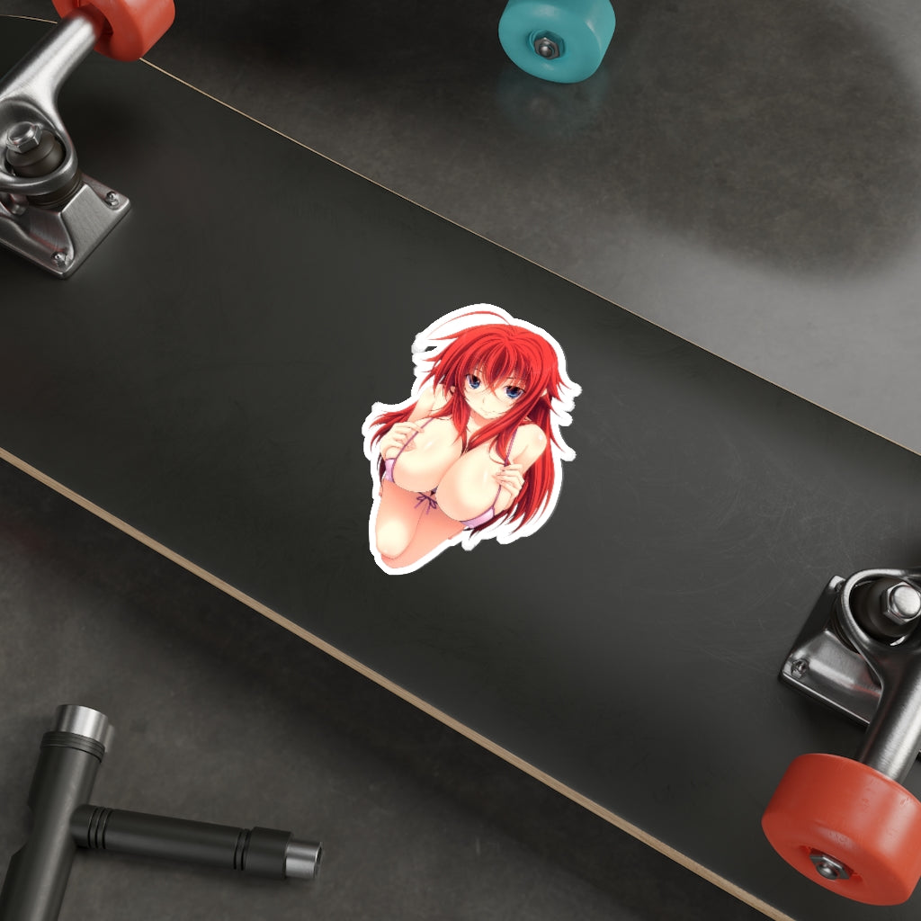 High School DxD Huge Boobs Rias Gremory Waterproof Sticker - Ecchi Vinyl Decal