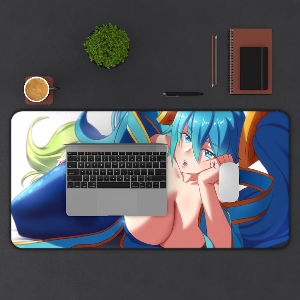 Sona Buvelle Mousepad - League of Legends Large Desk Mat - Ecchi Mouse Pad - LoL Playmat