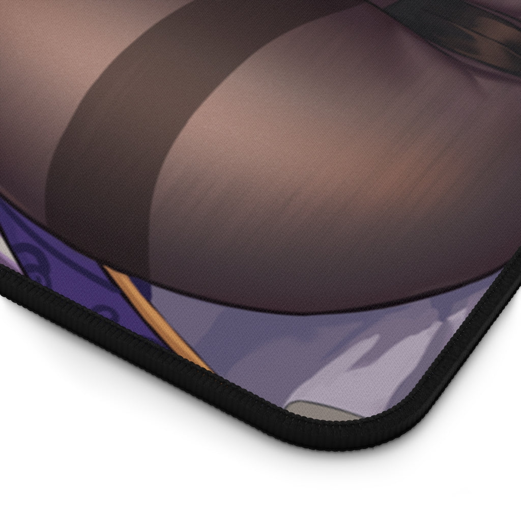 Keqing Genshin Impact Sexy Pantyhose Ass Desk Mat - Non Slip Mousepad