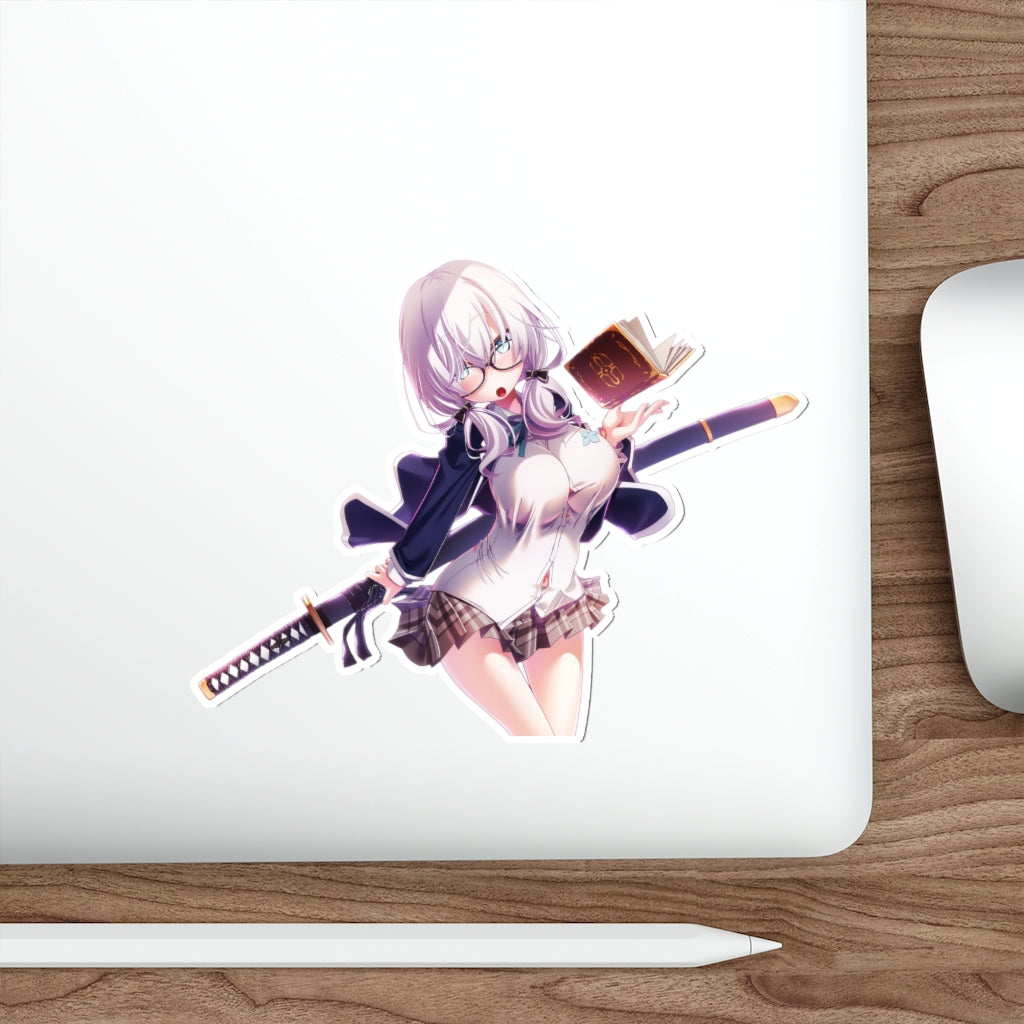 Nijisanji Sexy Ars Almal Katana Autocollant imperméable à l’eau - Décalcomanie en vinyle Ecchi