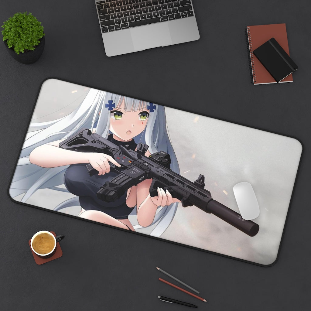 Girls Frontline Mousepad - Hk416 Gun Large Desk Mat