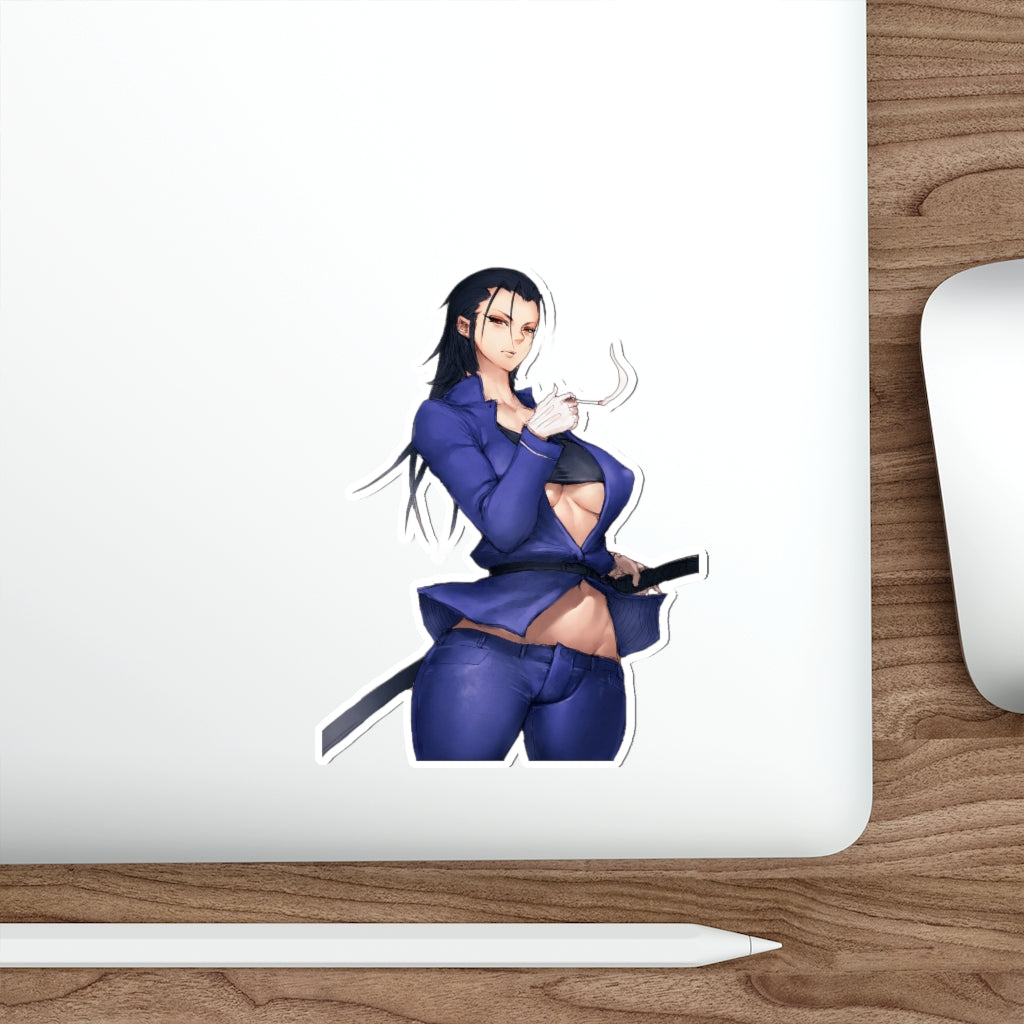 Sexy Female Hajime Rurouni Kenshin Waterproof Sticker - Ecchi Vinyl Decal