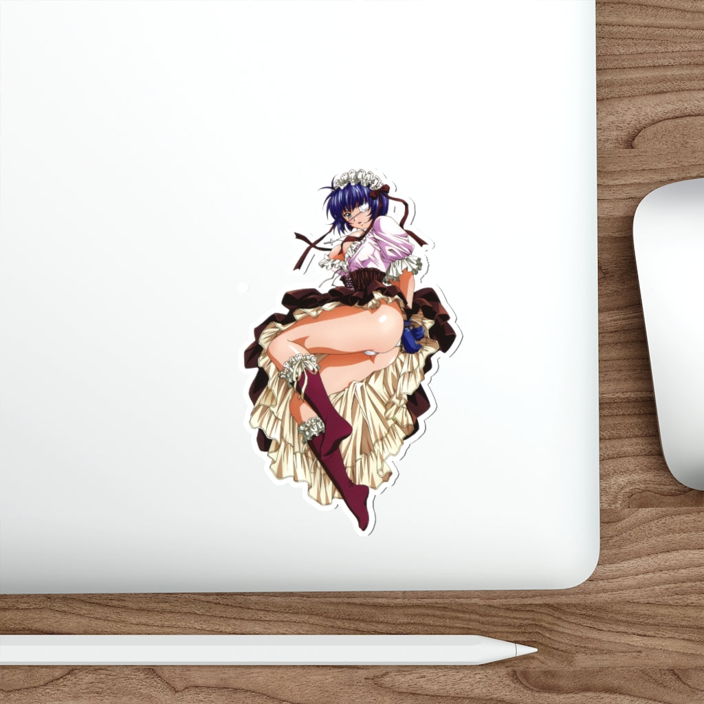 Ikkitousen Sexy Maid Ryomou Shimei Waterproof Sticker - Ecchi Vinyl Decal